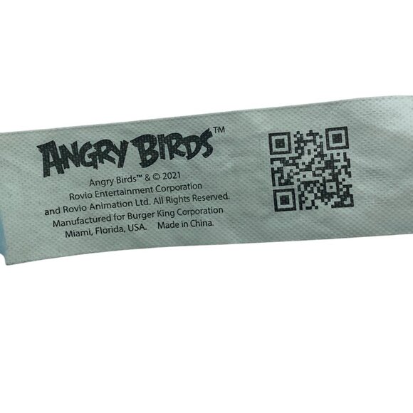 Angry Birds Jake Blue Bird Plush Toy By Burger King 4.5” - Picture 3 of 5